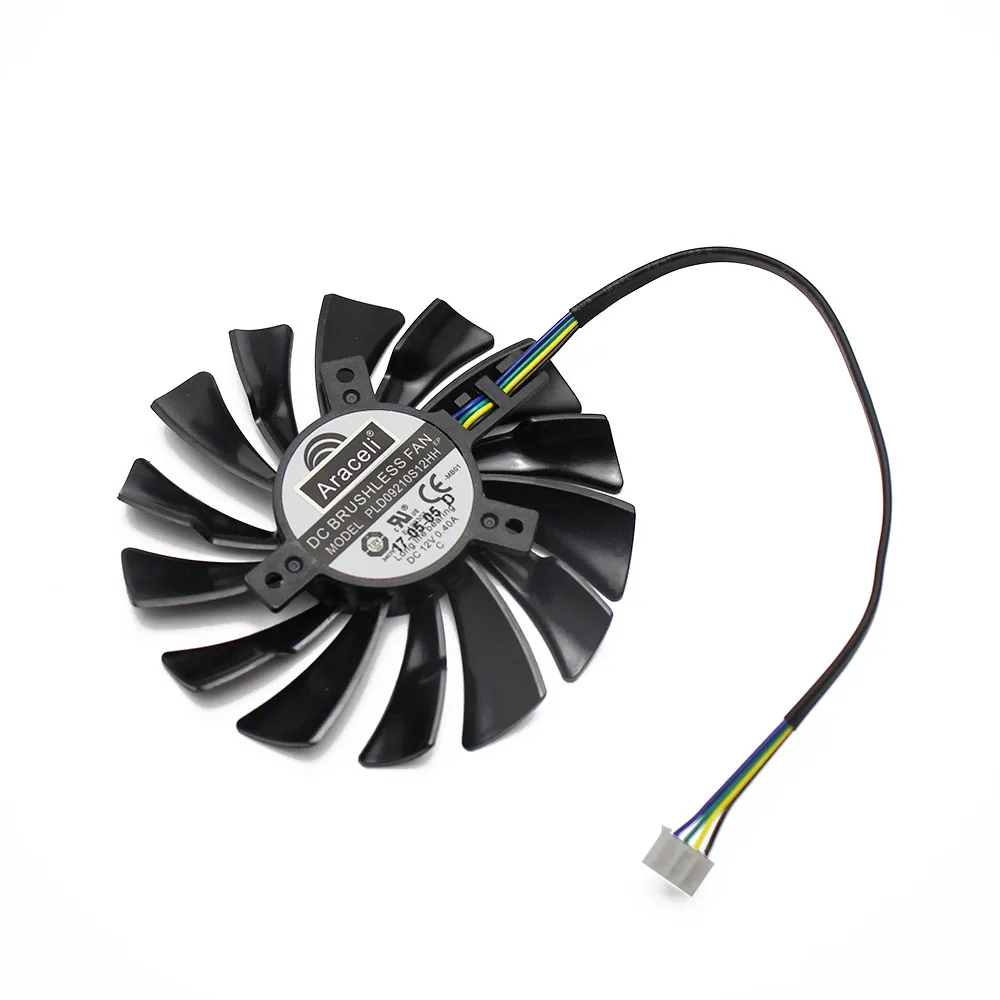 PLD09210S12HH 12В 0.40A 4Pin 87 мм GTX1060 Mini для MSI GTX 1060 AERO ITX охлаждающий вентилятор