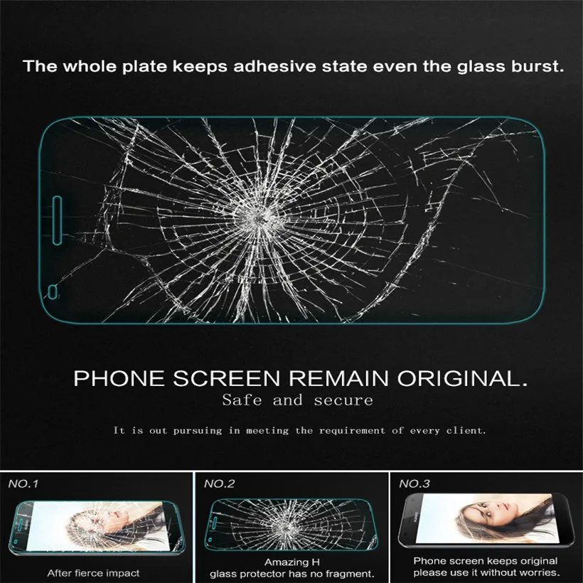 Противоударная Защитная пленка для экрана 9H из закаленного стекла Samsung Galaxy Core 2 II