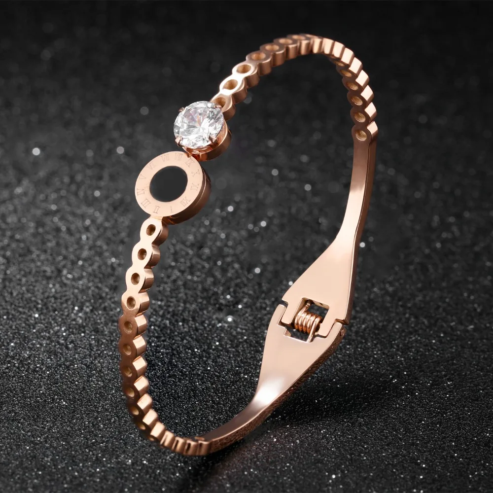 Выдолбленные Черный Римская цифра круглый торт браслет кольцо аксессуары