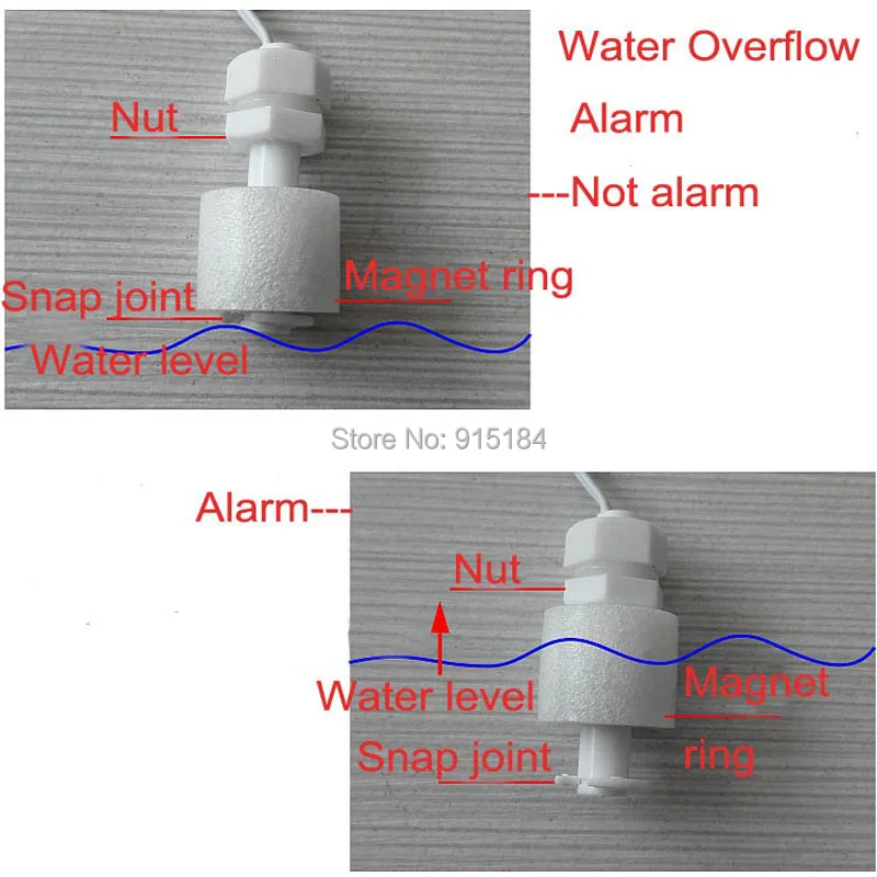 Smart Security Water Level Alarm/Water Leak Alarm Bathroom Laundry Sink Sensor Alert Detector | Безопасность и защита