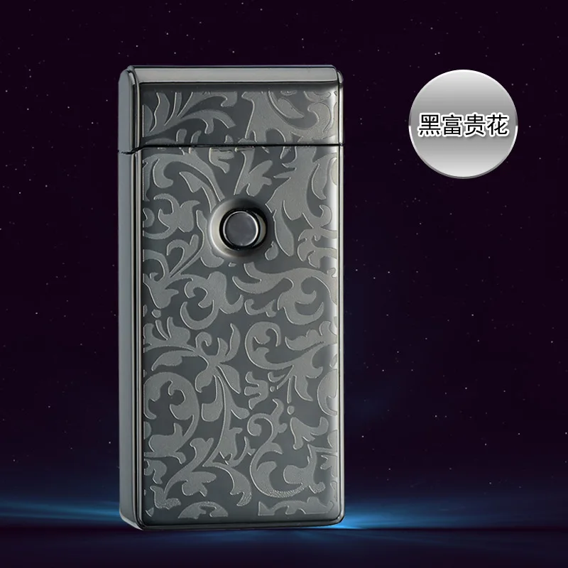 Двойной огонь Arc Пульс электронный Авто прикуриватели электрической дуги USB