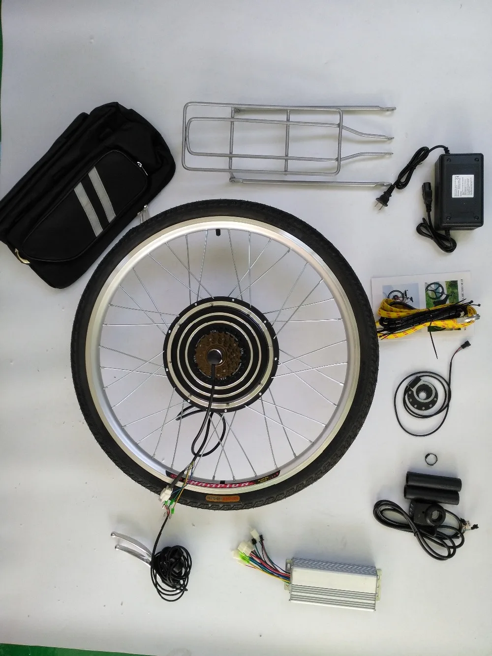 Комплект для переоборудования задних колес электрического велосипеда мощный