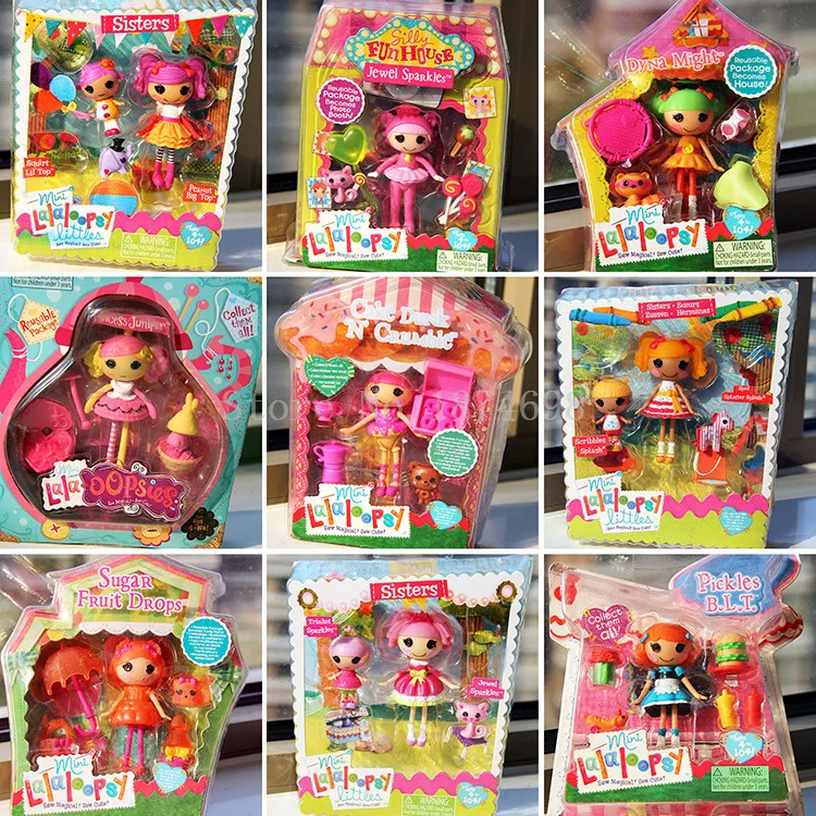 Новые игрушки Мини Lalaloopsy Кукла Коллекция модные Фигурки куклы для детей девочек
