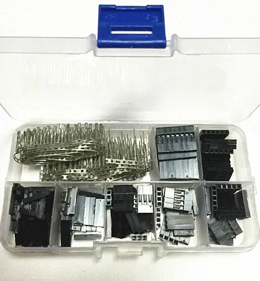 Комплект пластиковых перемычек Dupont 310 шт./лот 2 54 мм с коробкой 1P 2P 3P 4P 5P 6P 2*4P штекер