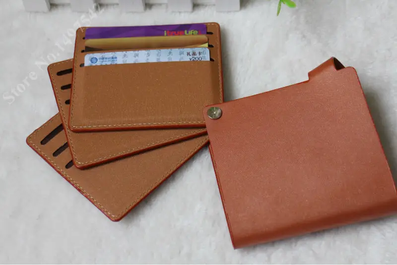 Стилей защита от кражи карт из искусственной кожи RFID Блокировка бумажник 18 слотов ID карты держатели, OEM Добро пожаловать