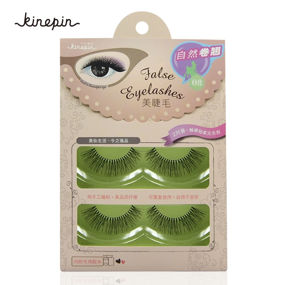 2 пары макияж многоразовые сверхнатуральные ресницы ручной работы накладные