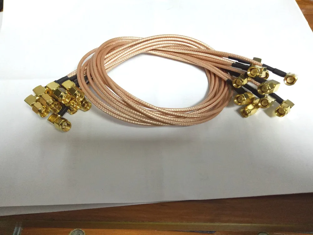 20 шт. SMA штекер под прямым углом к Штекер кабель RG316 50 см|angle|angle plugangled cables |