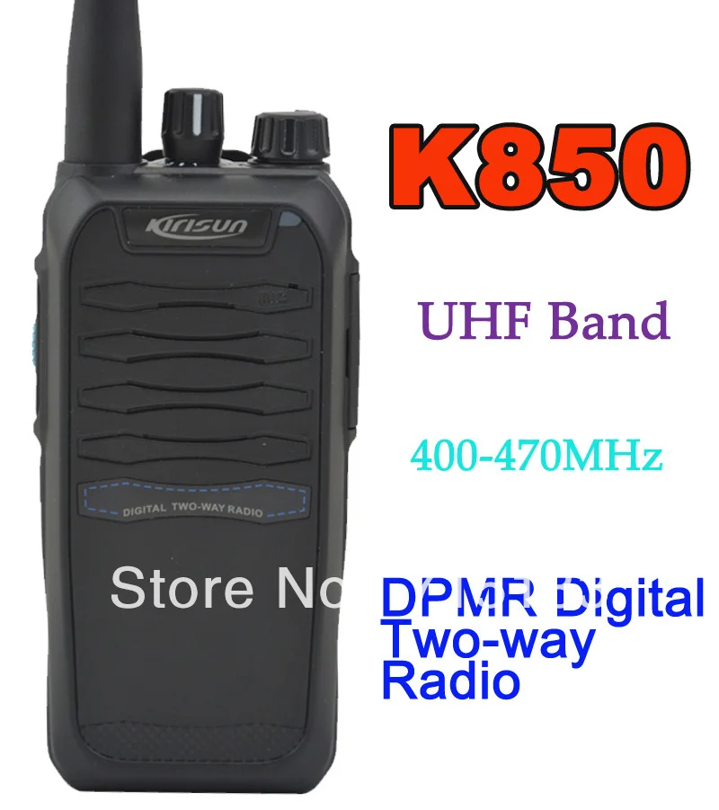 Цифровое Портативное двухстороннее радио Kirisun K850 UHF 400 470 МГц портативное