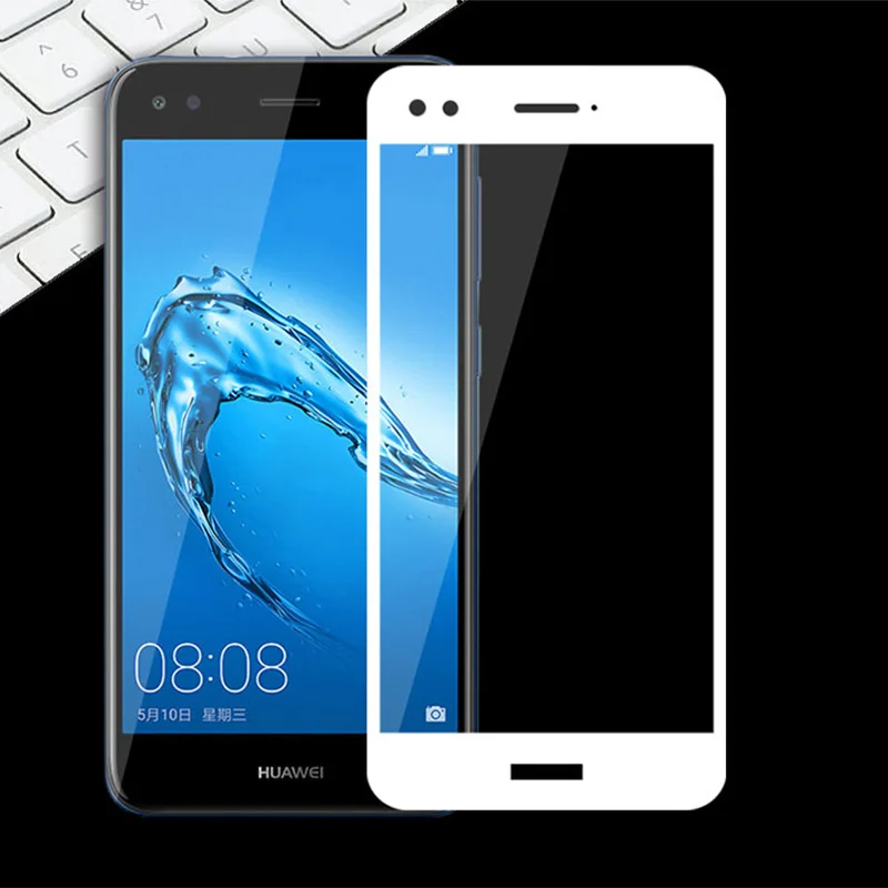 Для Huawei P9 Lite Mini защита экрана полное покрытие закаленное стекло для 2017 на