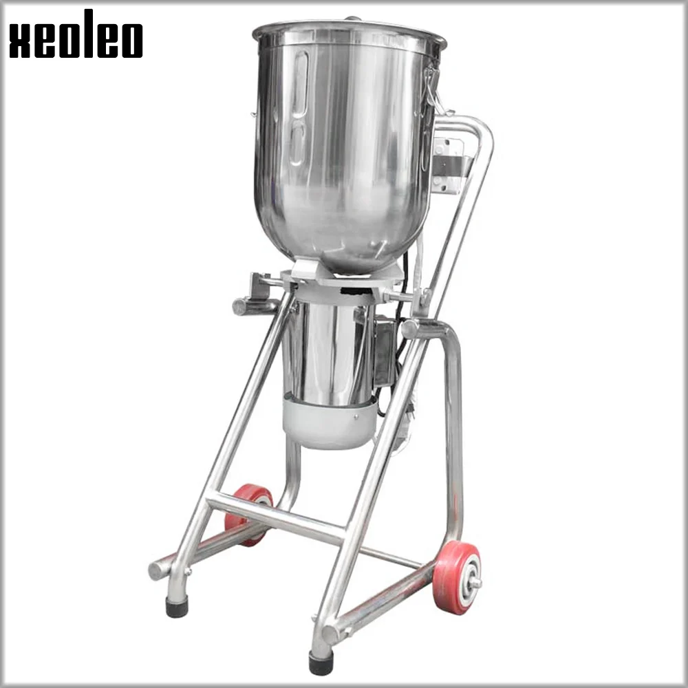 XEOLEO коммерческий ледяной блендер 30L кухонный мясорубка машина из нержавеющей