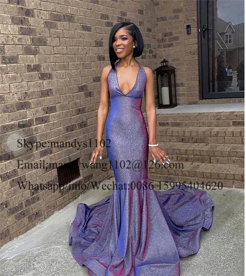 Шикарная Русалка Φ 2019 вечернее платье со шлейфом и длинным рукавом Вечерние