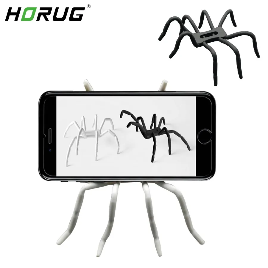 Универсальный держатель для телефона HORUG Spider iPhone X Xs 8 7 6 Plus автомобильный в