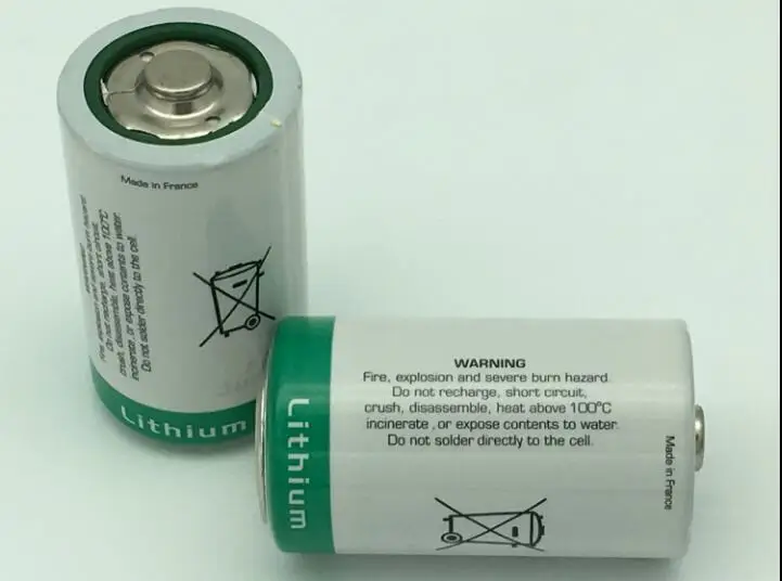5PCS 3V Industrial Control Lithium Battery CR17450E-R-2-CN10 with plug CR17450 CR17450SE | Электроника