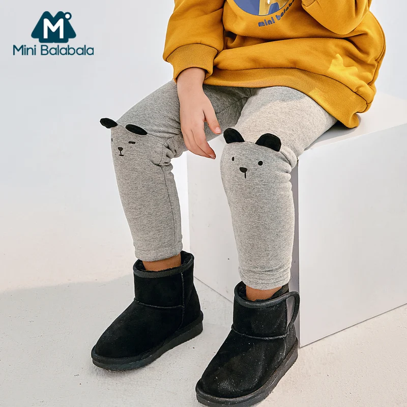 Mini Balabala/Одежда для новорожденных штаны маленьких девочек и мальчиков эластичные