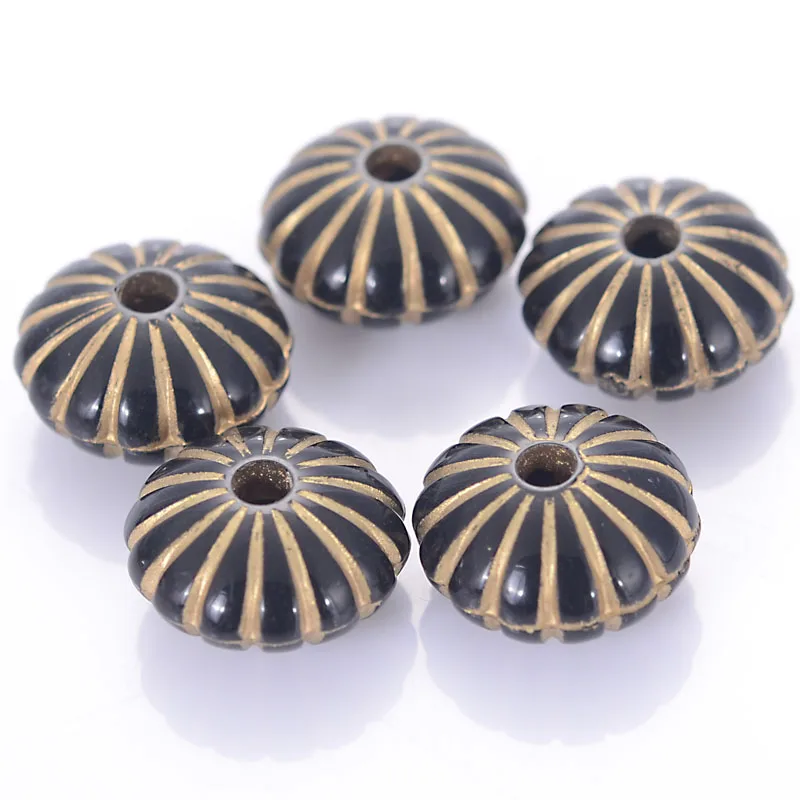 Оптовая продажа 8x14 мм акриловая полоса Плоская Круглая Форма диска пластиковый