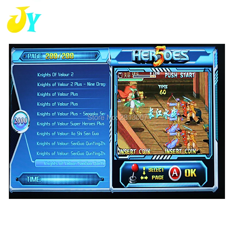Acrylic + Iron Table Arcade 2020 Games Console Fighting Stick Controller With In 1 Game Board HDMI/VGA /USB / Power Cable | Спорт и
