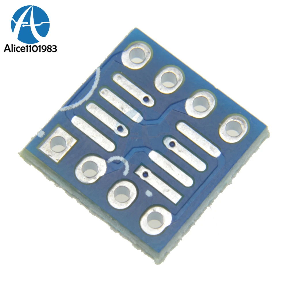 10 шт. SOP8 SO8 SOIC8 К DIP8 Interposer плата адаптер для печатной платы пластина Модуль Шаг ширина 7,62 мм шаг 2,54 мм DIY