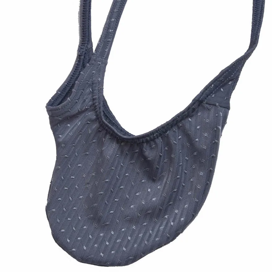 Модные мужские блестящие стринги с карманом для Т образной спины сексуальные