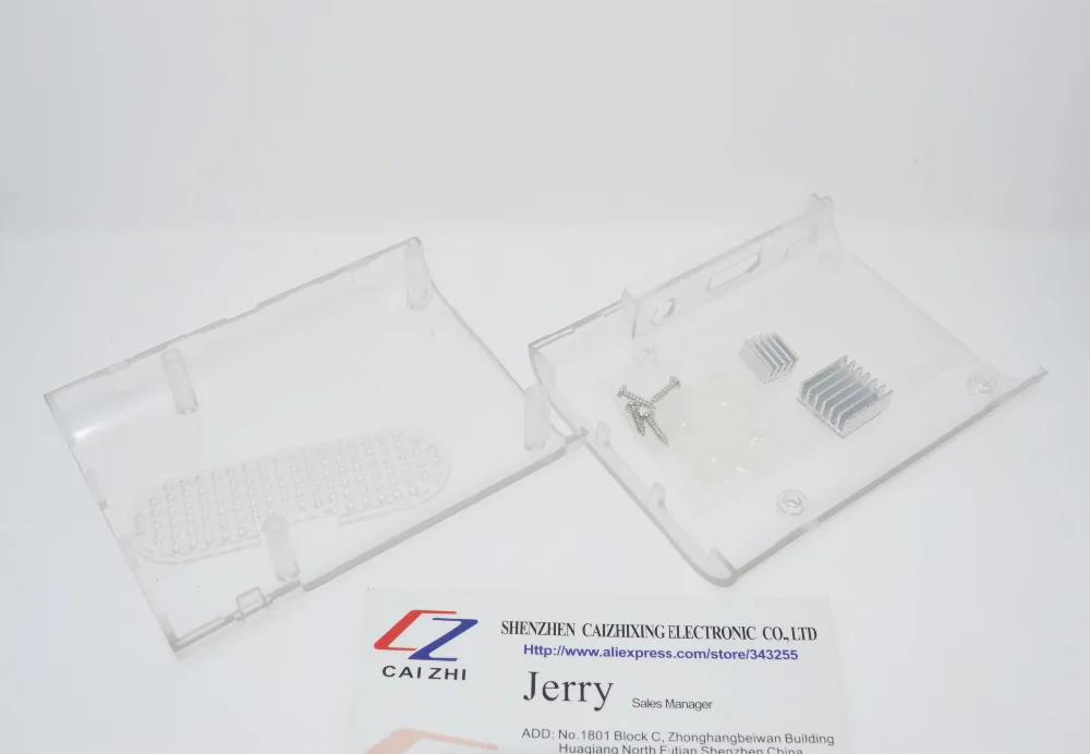 Оригинальный Матовый Прозрачный чехол для Raspberry Pi 2 Model B Корпус Корпуса корпус