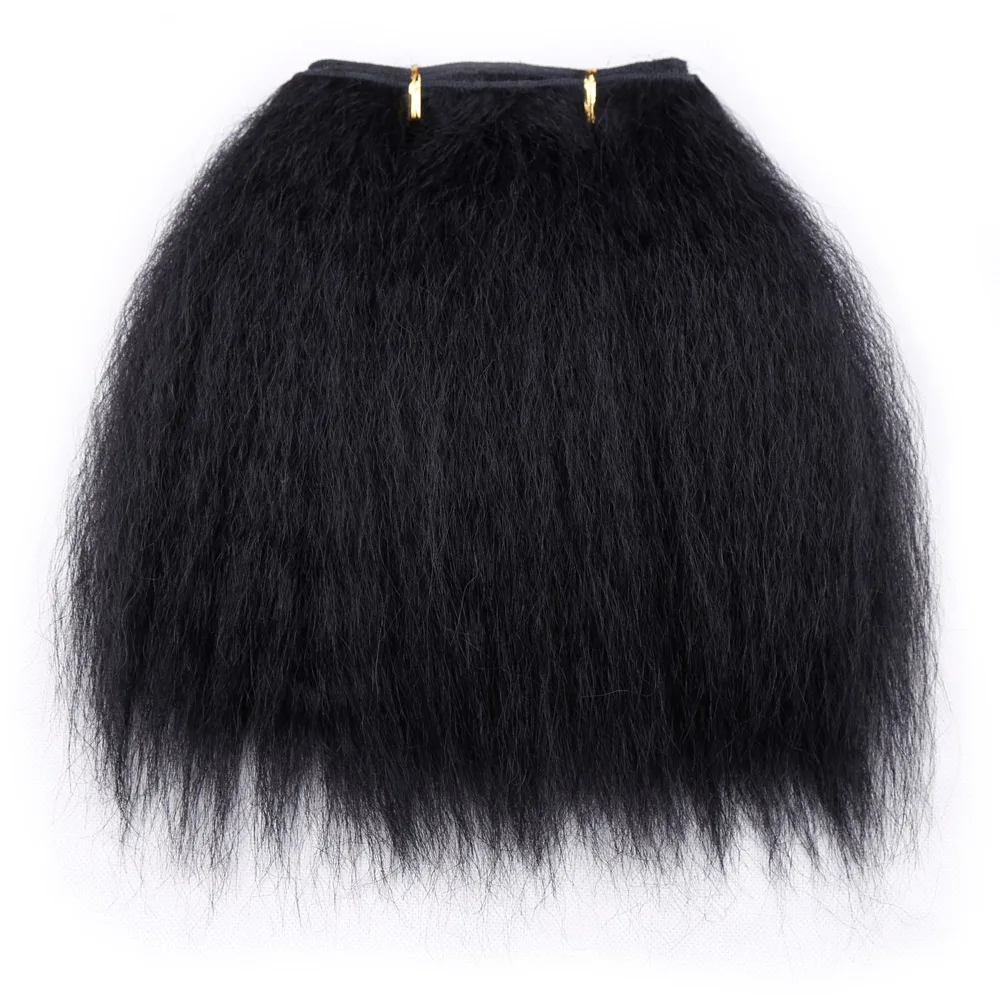 Amir синтетические волосы для плетения курчавые прямые пряди африканских женщин 10