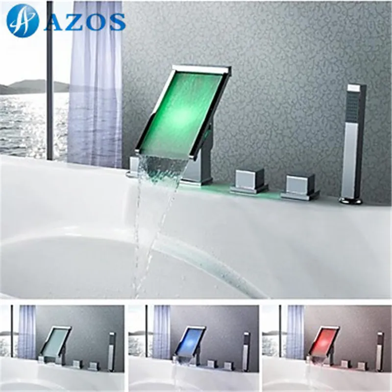 Смесители Для ванны и душа светодиодная Ванная Suana 5 шт. в наборе насадка для