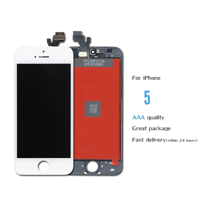 AAA качественный экран для iphone 5 5s ЖК-дисплей с сенсорным дигитайзером Замена