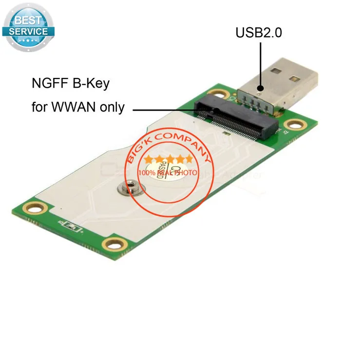 Разъем NGFF M.2 для USB слот sim карты ME906E ME906J ME906C ME906V ME936 ME906S EM7345 EM7455 EM7355 EM7430 EM7305 EM7330