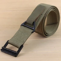 tactical belt military nylon webbing belt for outdoor