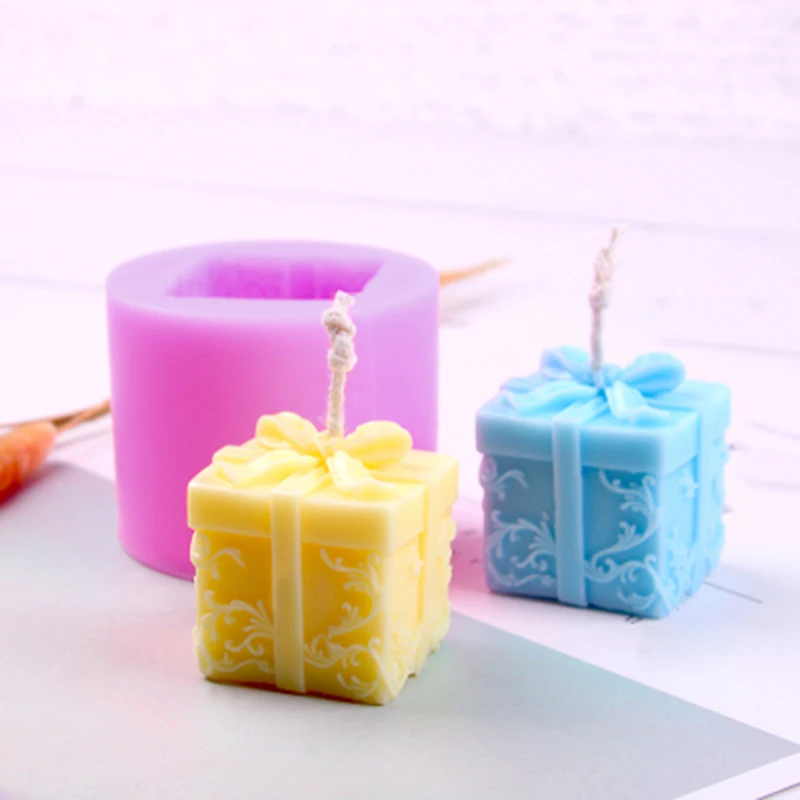 Восковая силиконовая форма для мыла ручной работы Подарочная коробка украшения