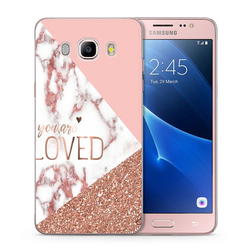 Чехол для Samsung Galaxy A3 A5 2016 2015 2017 prime J1 J3 J5 J7 ТПУ чехол с цветными цветочным рисунком