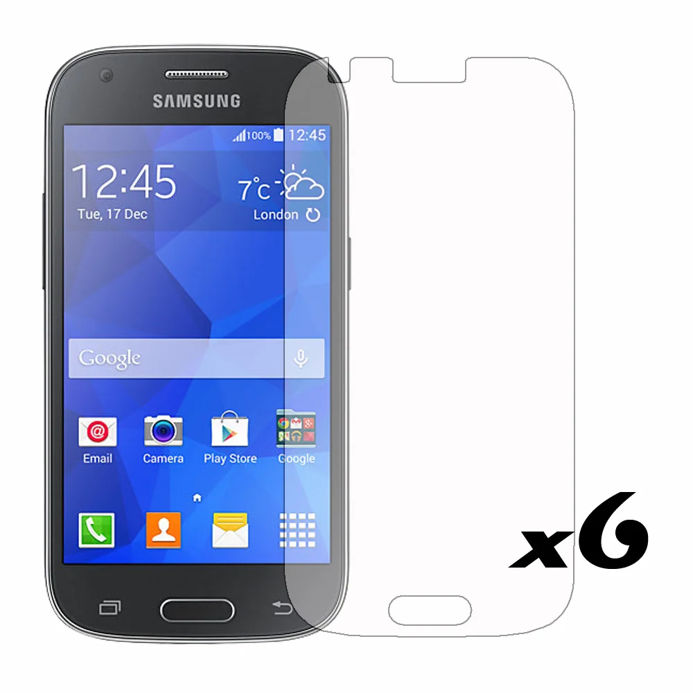 

6 шт., прозрачная защитная пленка для ЖК-экрана для Samsung Galaxy Ace 4 G357