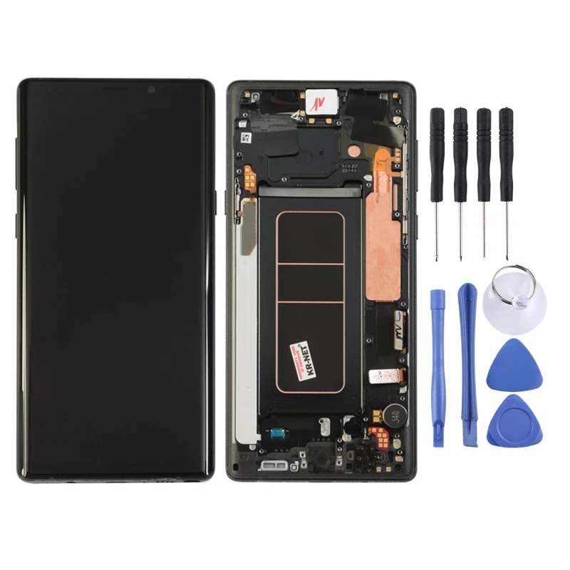 ЖК экран и дигитайзер в сборе с/без рамки для Samsung Galaxy Note9 / N960A N960F N960V N960T N960U|Экраны