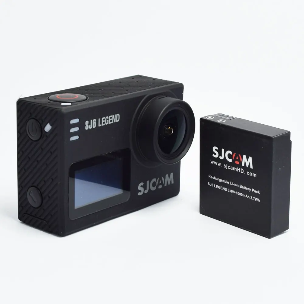 SJCAM SJ6 литий-ионные аккумуляторы и два порта USB зарядное устройство использовать для SJ 6 Legend Air 4K Wifi S порты экшн-камеры