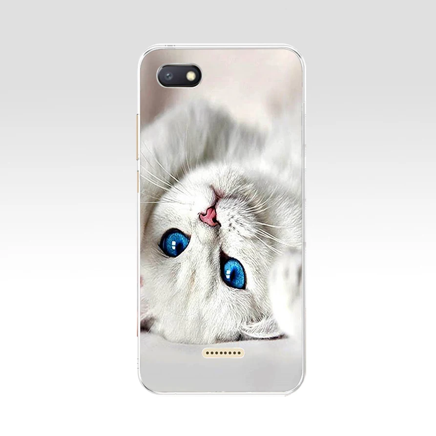 42 16 Xiaomi Redmi 6A case silicone cover 5.45" TPU Cartoon case on for Xiaomi redmi 6a redmi6a coque fundas phone bumper housing - Цвет: 42