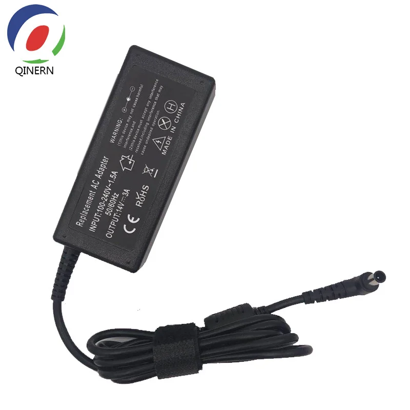 QINERN 14V 3A 42W 6 5*4 4mm зарядное устройство AC для ноутбука Sony SVS15118EC SVS13118EC SVE14A18EC