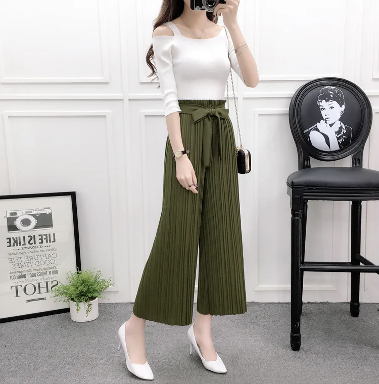 Летние 2017 женская обувь свободные Повседневное модные штаны Для женщин