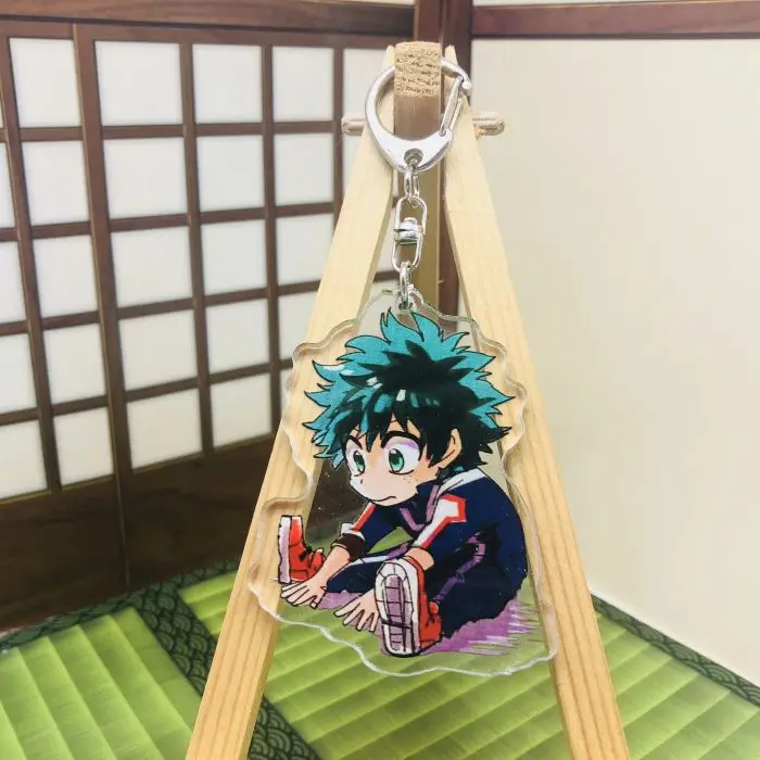 Аниме My Hero academic Katsuki OCHACO URARAKA Todoroki Shoto Asui Tsuyu Bakugo брелок Подвески игрушки подарок модель подарок|Игровые