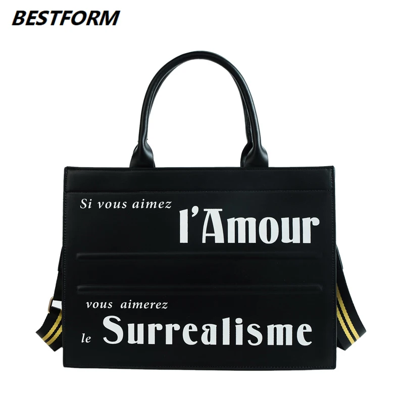 BESTFORM брендовые сумки большой емкости модная женская сумка дизайнерский кошелек