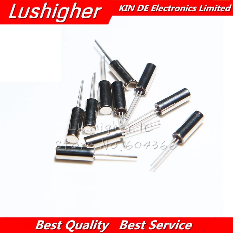 20 шт. 32 768 кГц Кристалл Cylender 3*8 осциллятор мм k Hz 3X8 мм|10 mm|10 pcs |
