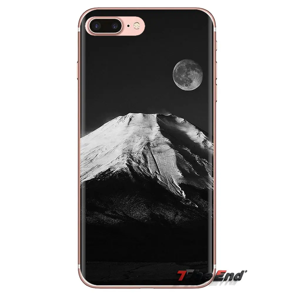 Для Samsung Galaxy S3 S4 S5 Mini S6 S7 Edge S8 S9 S10 Plus Note 3 4 5 8 9 чехол для телефона розовый Mt. Fuji Fujisan in