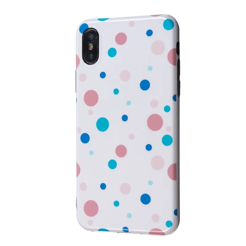 Ультратонкие чехлы для телефонов iPhone XR XS Max X тонкий роскошный глянцевый чехол с