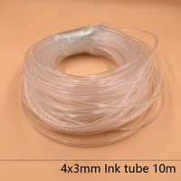 10 meters eco solvent ink tubing for bulk ink system 4x3mm roland mutoh mimaki printers ink line tube ink supply tube