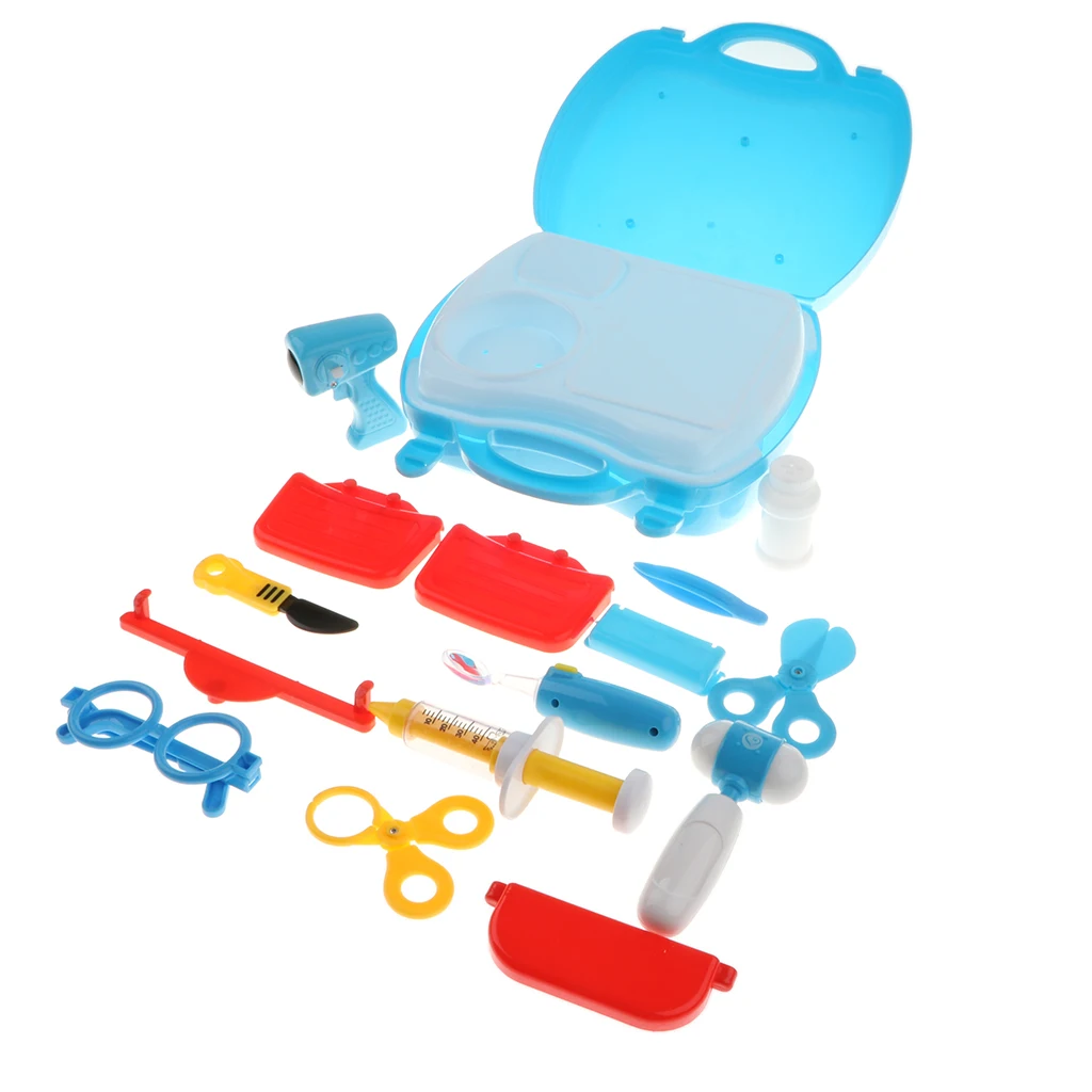 Имитация доктора медицинский набор с шприцем и множеством других аксессуаров