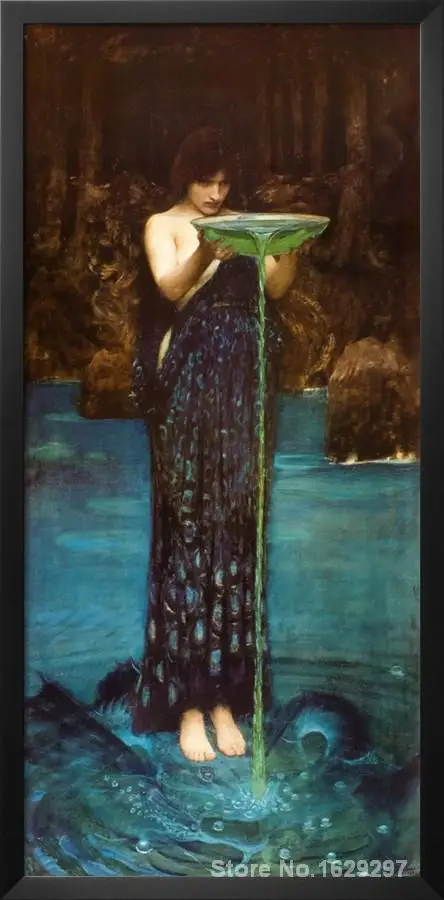 Современная живопись на холсте Circe Invidiosa John William Waterhouse высокое качество ручная