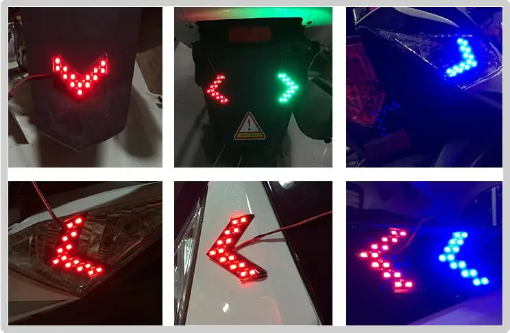 Автомобильные стрелы 2 шт. зеркальные указатели поворота 100 лм постоянный ток 12