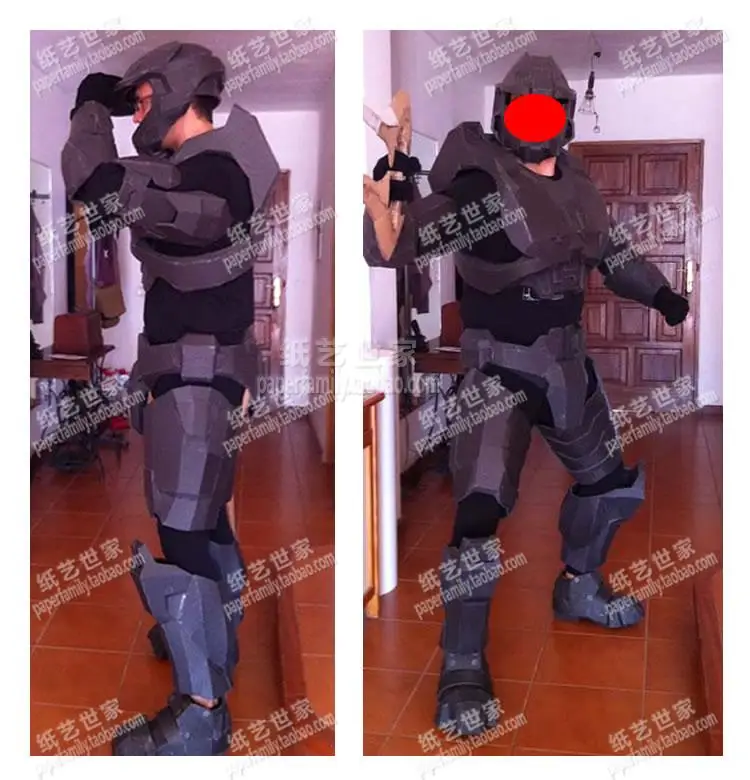 Броня для тела Sergeant EVA резиновая пластина 3D бумажная модель|paper model|3d paper modelpaper 3d