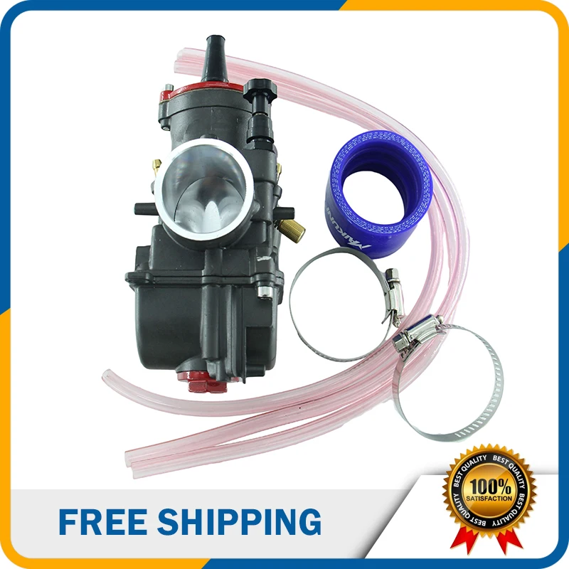 Motcross Carburetor PKW34 34mm Manual Choke Zongshen 250cc NC250 Engine parts HK-134PWK34 | Автомобили и мотоциклы