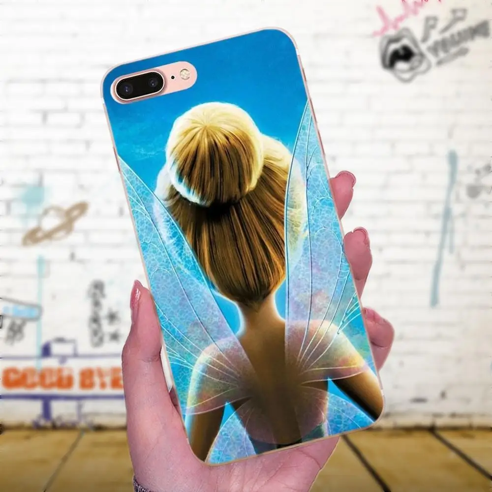 Чехол из ТПУ для Xiaomi Mi3 Mi4 Mi4C Mi4i Mi5 Mi 5S 5X6 6X8 SE A1 Max Mix 2 Note 3 4 Tinkerbell Fairy Tinker Bell Periwinkle |