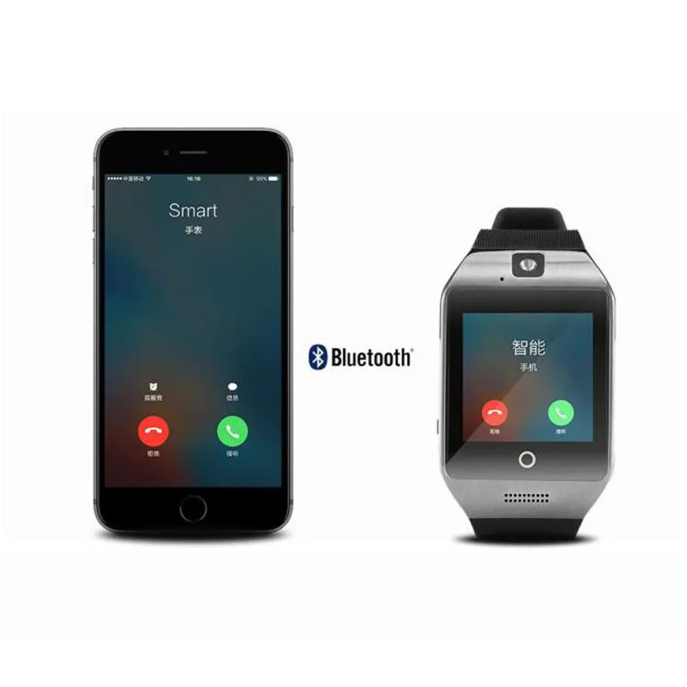 Смарт часы Q18 2019 Самые продаваемые Bluetooth GSM камера tf карта телефон наручные для
