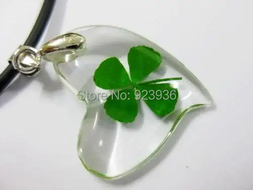 В стиле Св. Патрика День Святого Валентина 20 шт. зеленый натуральный мех зеленого